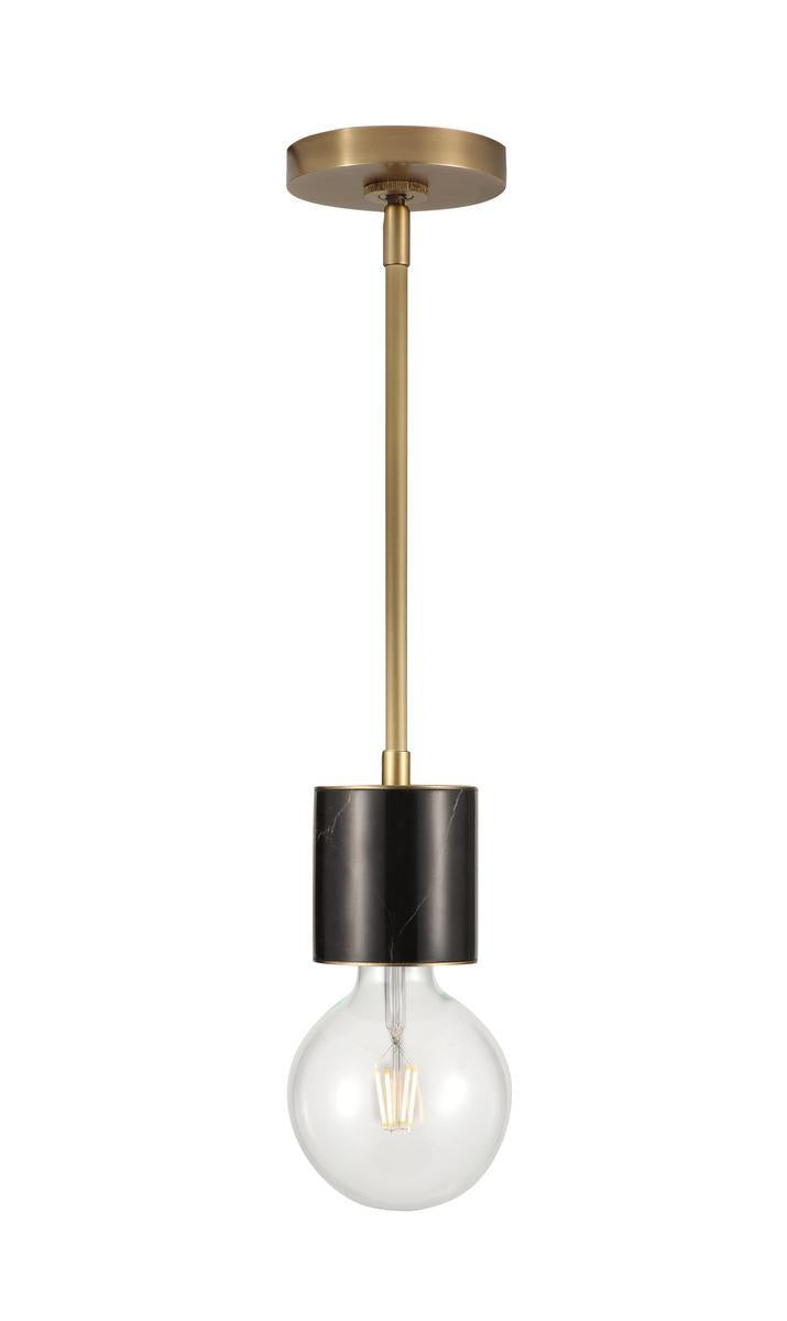 Alora Lighting ROCCO PD308001VBBM Mini Pendant Transitional - Brass