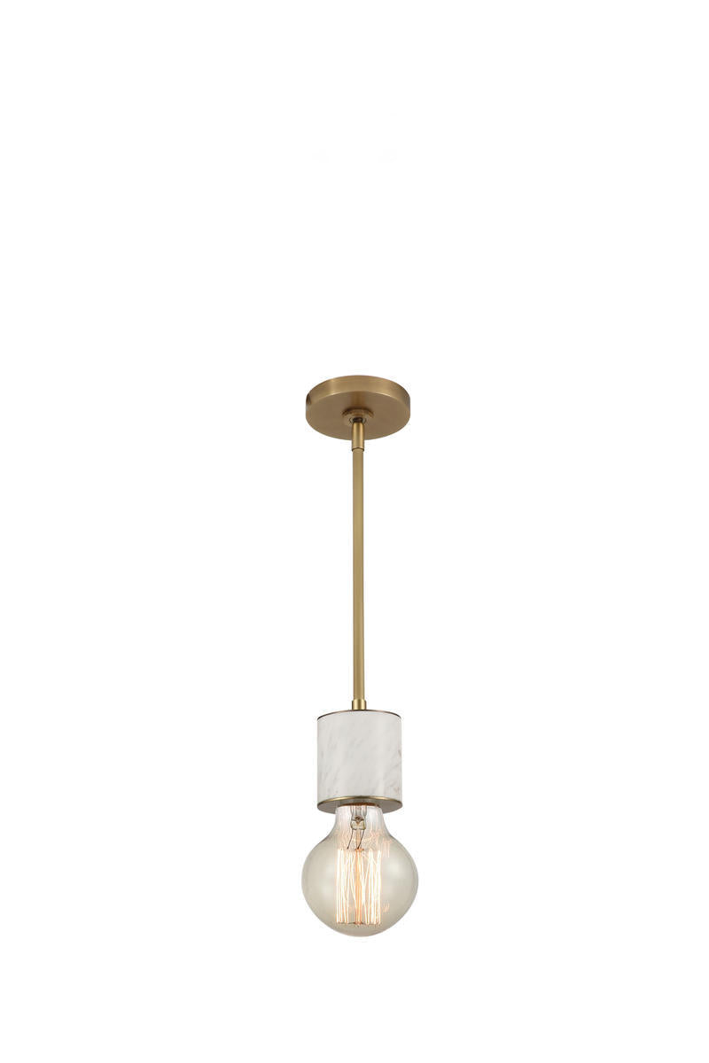 Alora Lighting ROCCO PD308001VBWM Mini Pendant Transitional - Brass