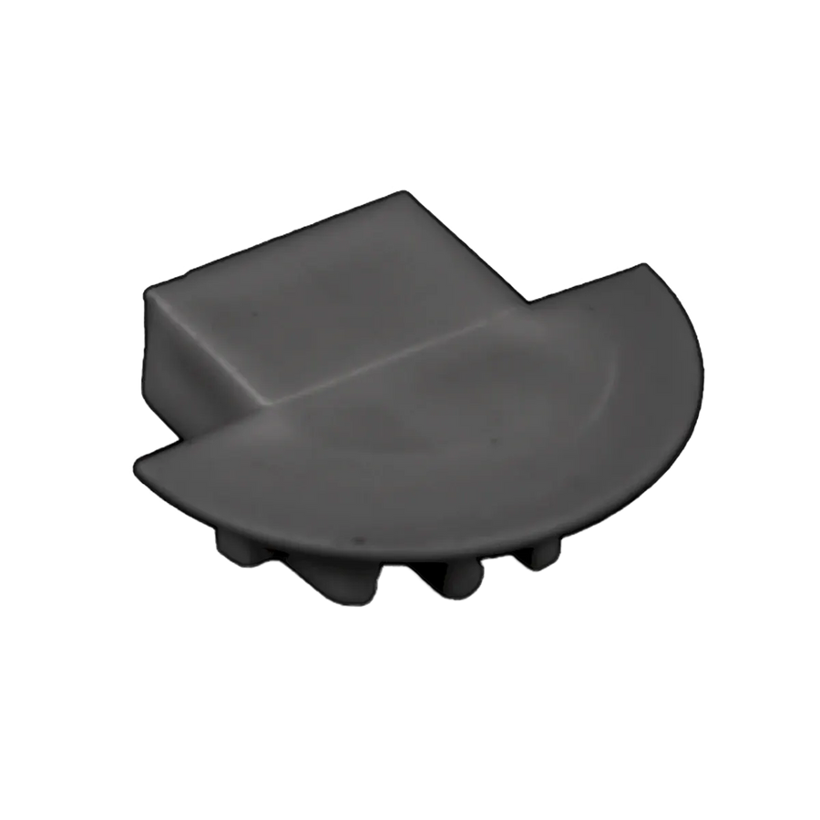 Premium Extrusion Mini Double Flange Recessed Mount Feed Black Finish