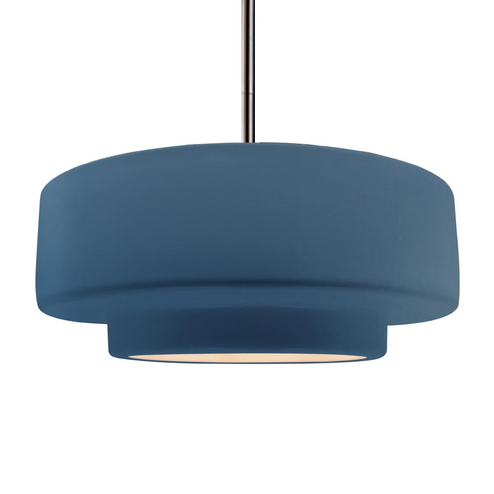 Justice Design Group RADIANCE CER-6545-MID-NCKL-RIGID-LED1-700 Pendant - Midnight Sky