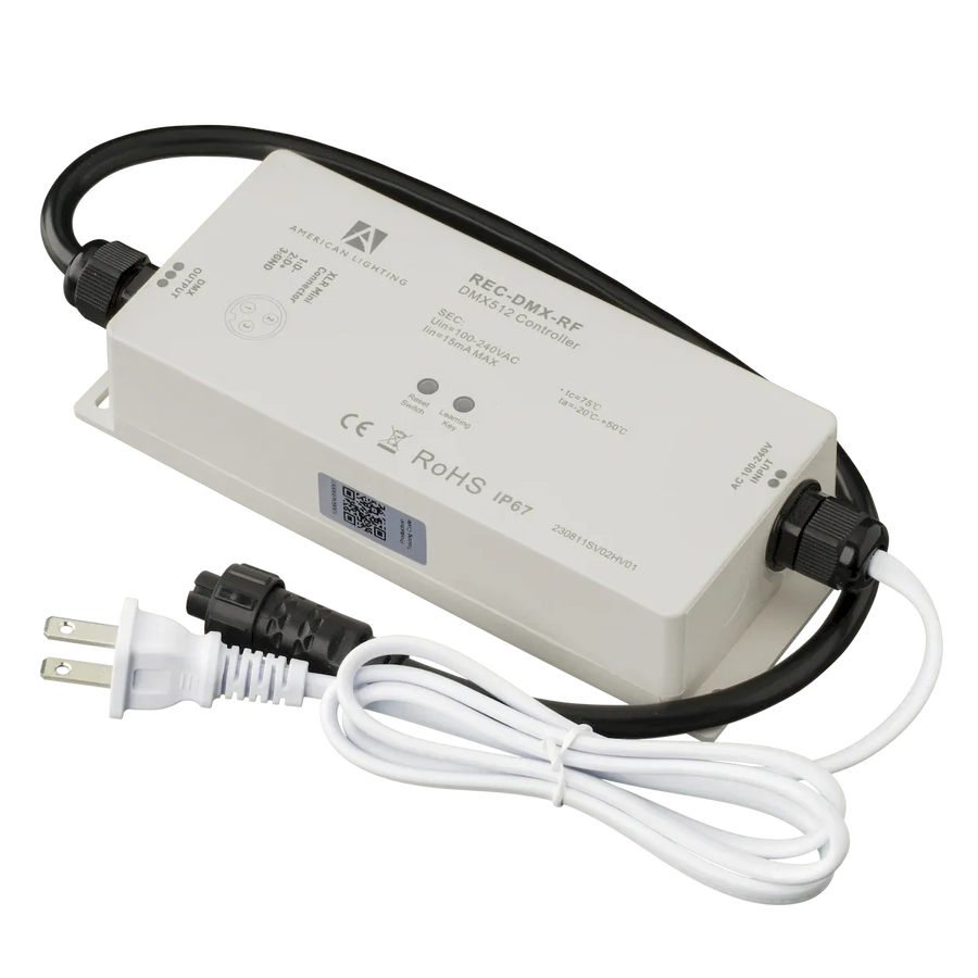 RF+WIFI Receiver for DMX Decoder: RF+WIFI to DMX512 Output