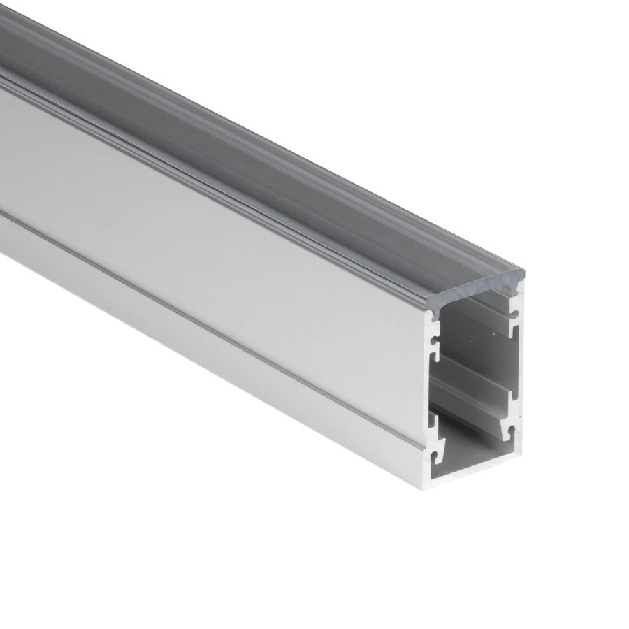 1ft Embedded Aluminum Channel for Rein Low-voltage Wall Grazer