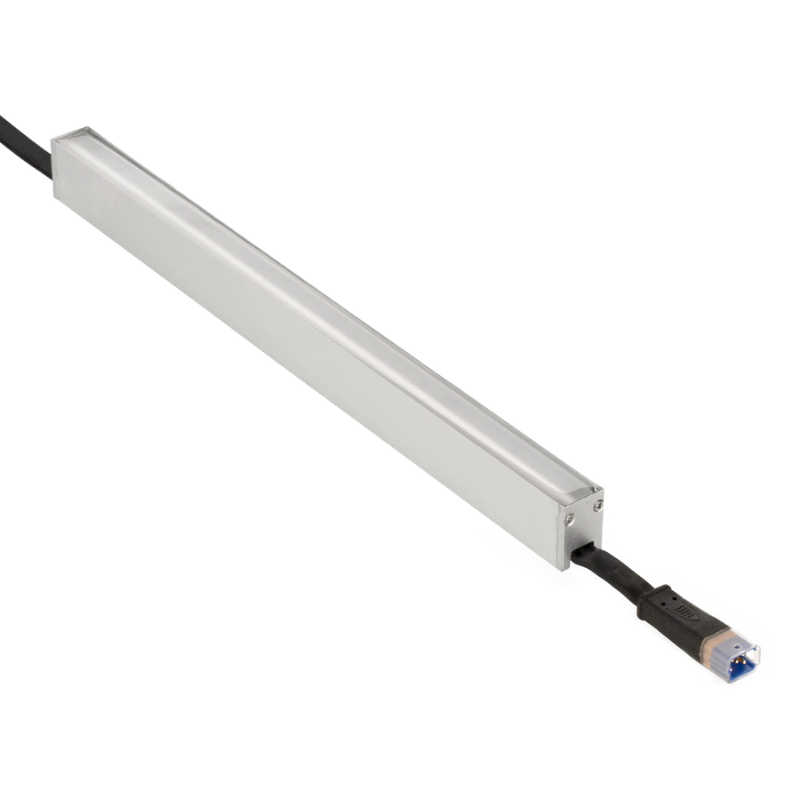 Rein 1ft Low-voltage Wall Grazer, RGBW, 30° Beam