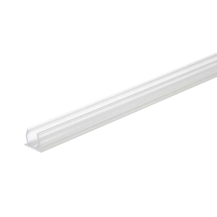 Flexbrite 1/2in Plastic Mounting Track - 1m (39.37in)