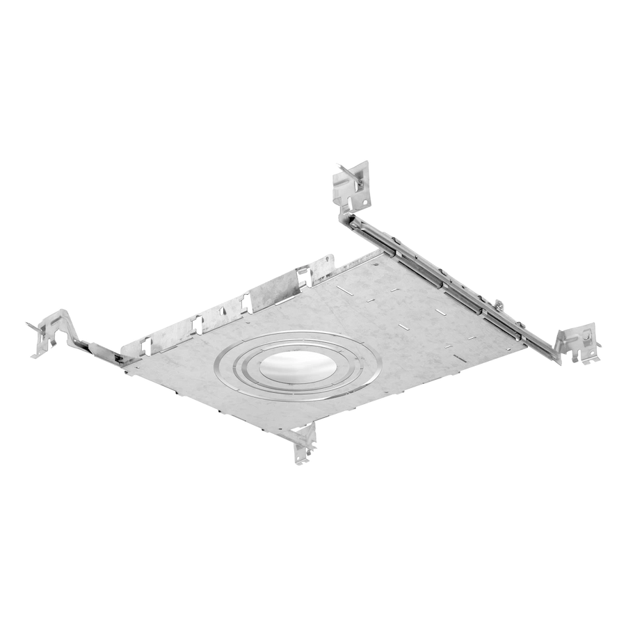 Rough-in Plate w/Hanger Bars with 76mm/111mm/128mm/165mm Knockout Holes