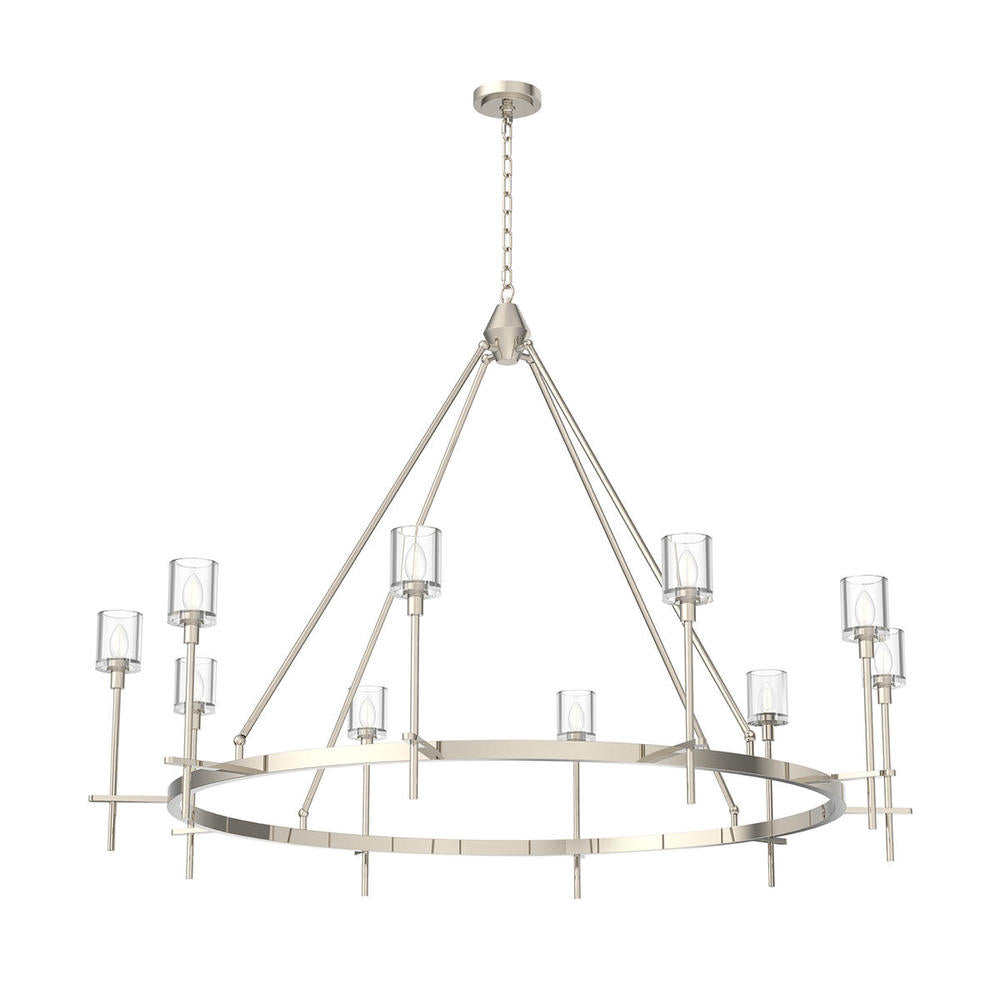 Alora Lighting SALITA CH314310PNCC Chandelier Traditional - Nickel