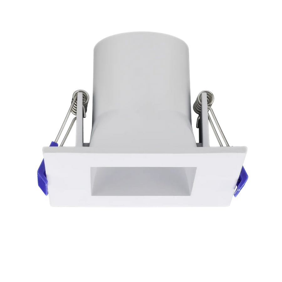 Spektrum+ RGB+TW Regressed 2in Square Downlight, White Finish