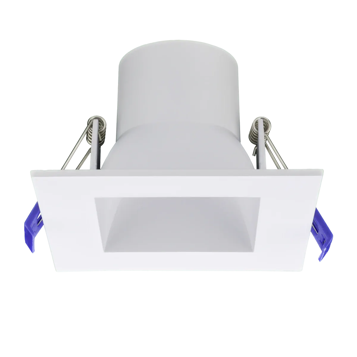 Spektrum+ RGB+TW Regressed 4in Square Downlight, White Finish
