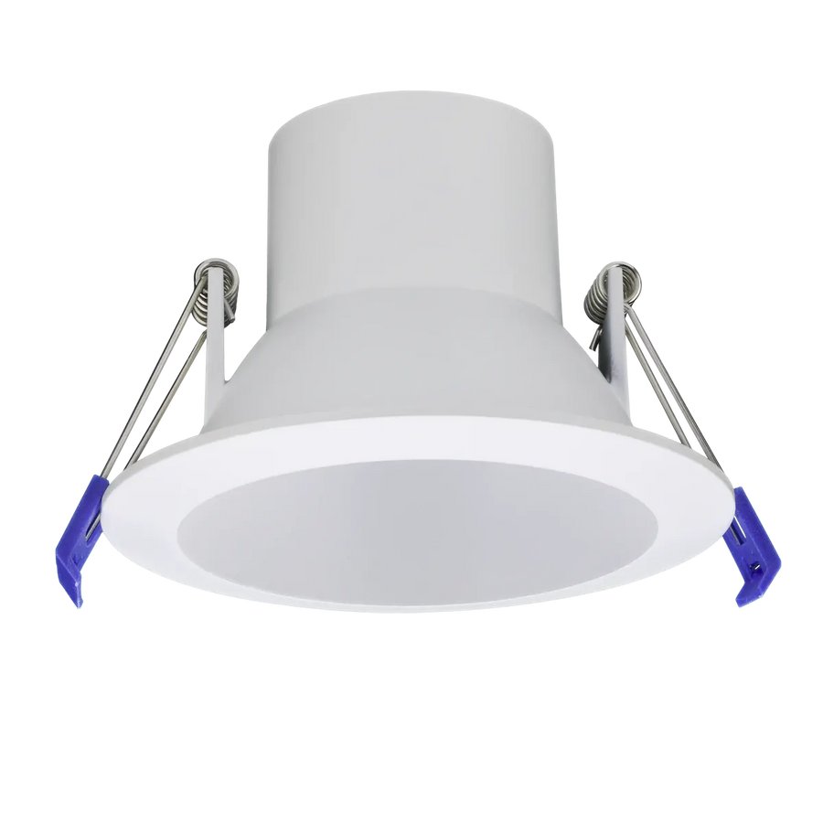 Spektrum+ RGB+TW Regressed 4in Round Downlight, White Finish