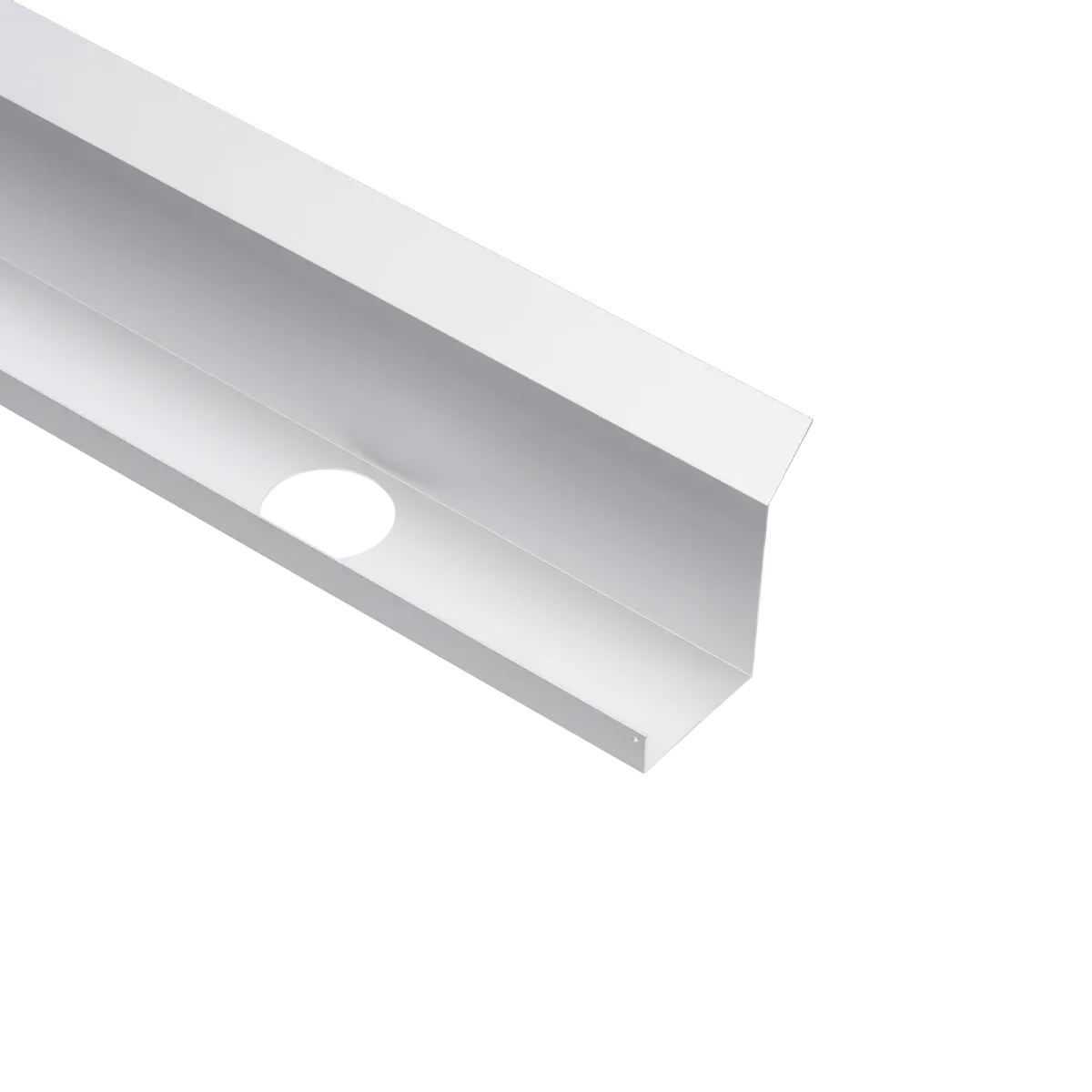 TwilightTrim 45 Degree Channel with 9in Hole Spacing 2 Meter Length