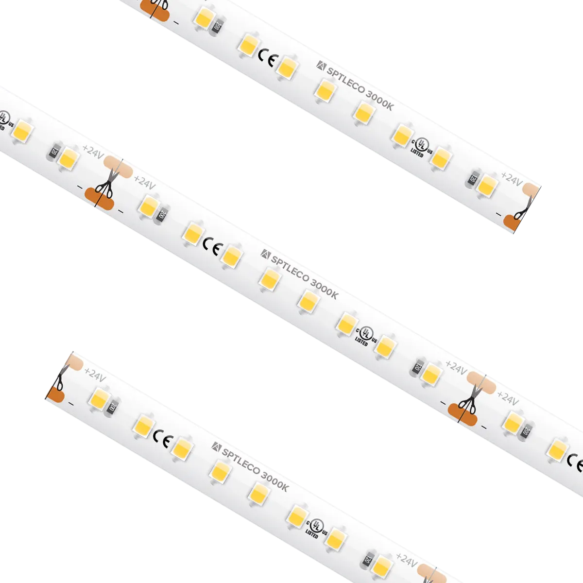 Specification Eco Tape Light IP54 3000K Custom Cut