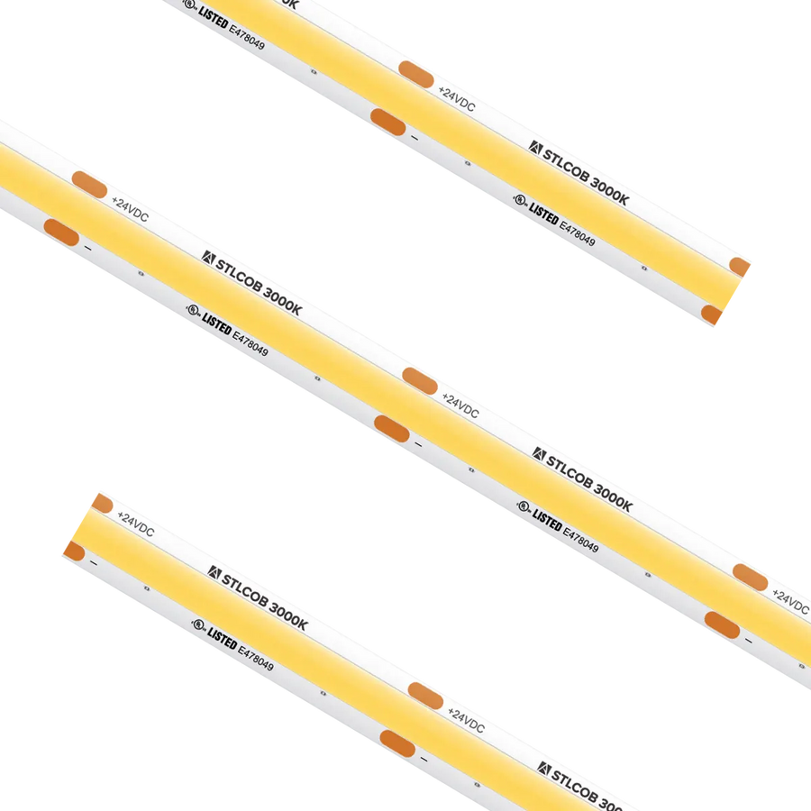 Standard COB Tape Light IP54 3000K 16.4Ft