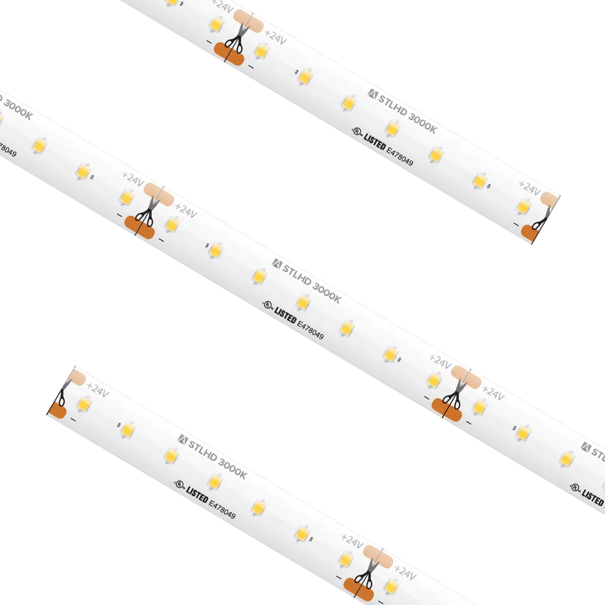 Standard High Density Tape Light IP54 3000K 16.4Ft