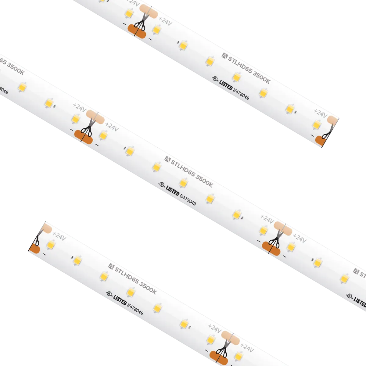 Standard High Density Tape Light IP65 3500K 16.4Ft