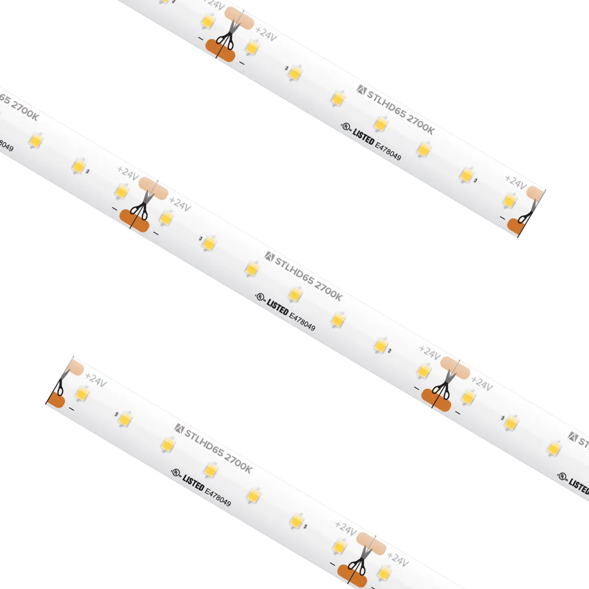 Standard High Density Tape Light IP65 2700K 16.4Ft