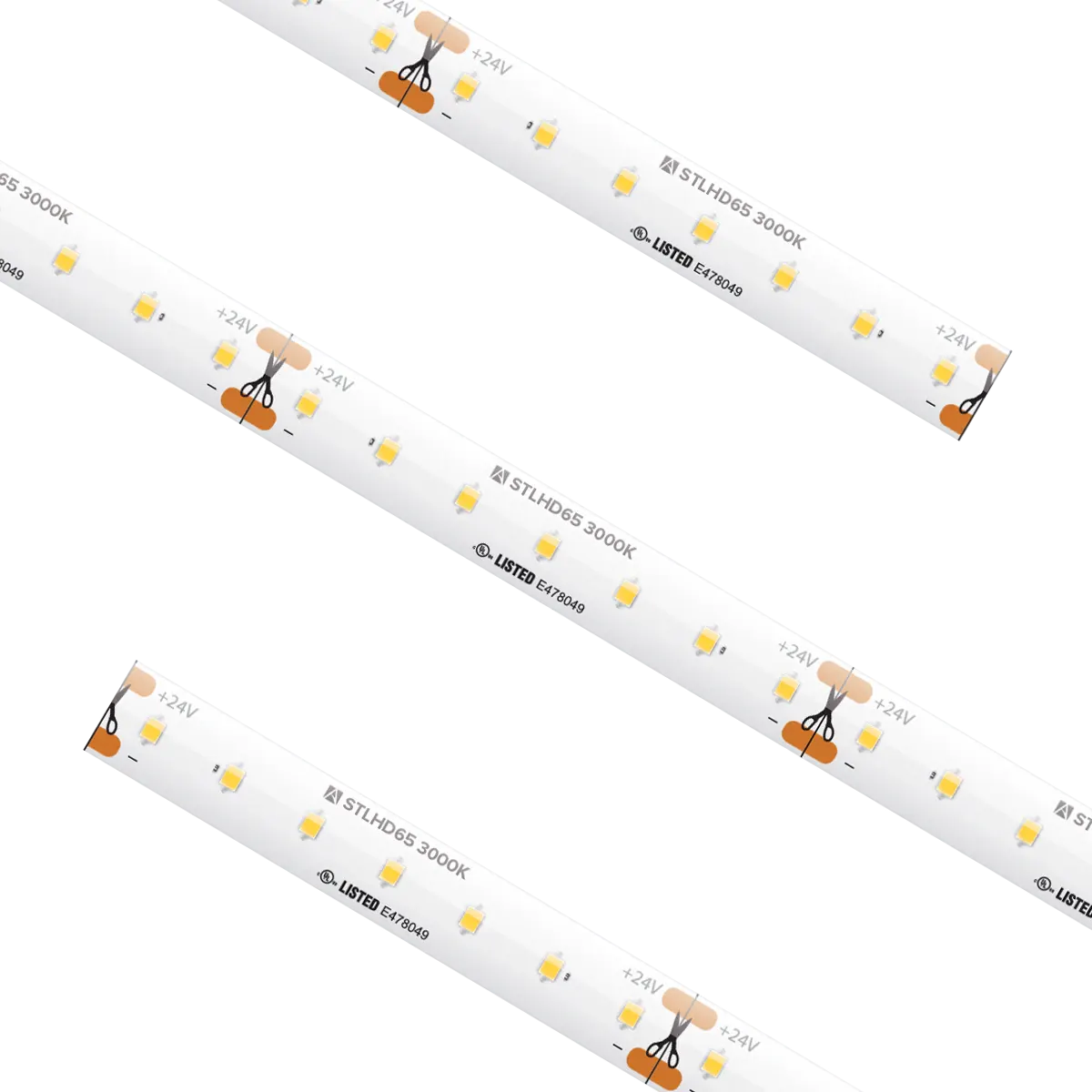 Standard High Density Tape Light IP65 3000K Custom Cut