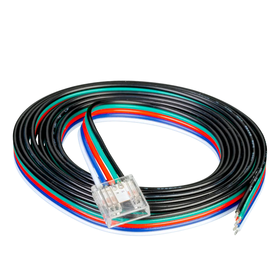 Tape Light Accessory 6ft HD Power Feed RGBW COB