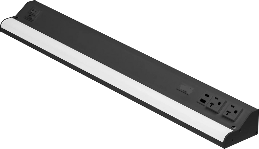 LED Courant Plus Undercabinet 24inch 5CCT Black Finish