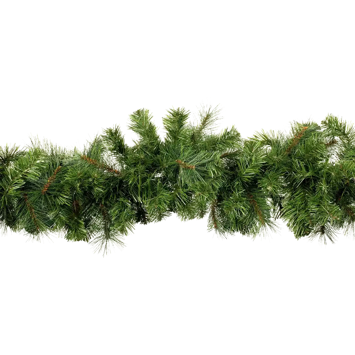 9ft Garland Unlit and without Pinecones