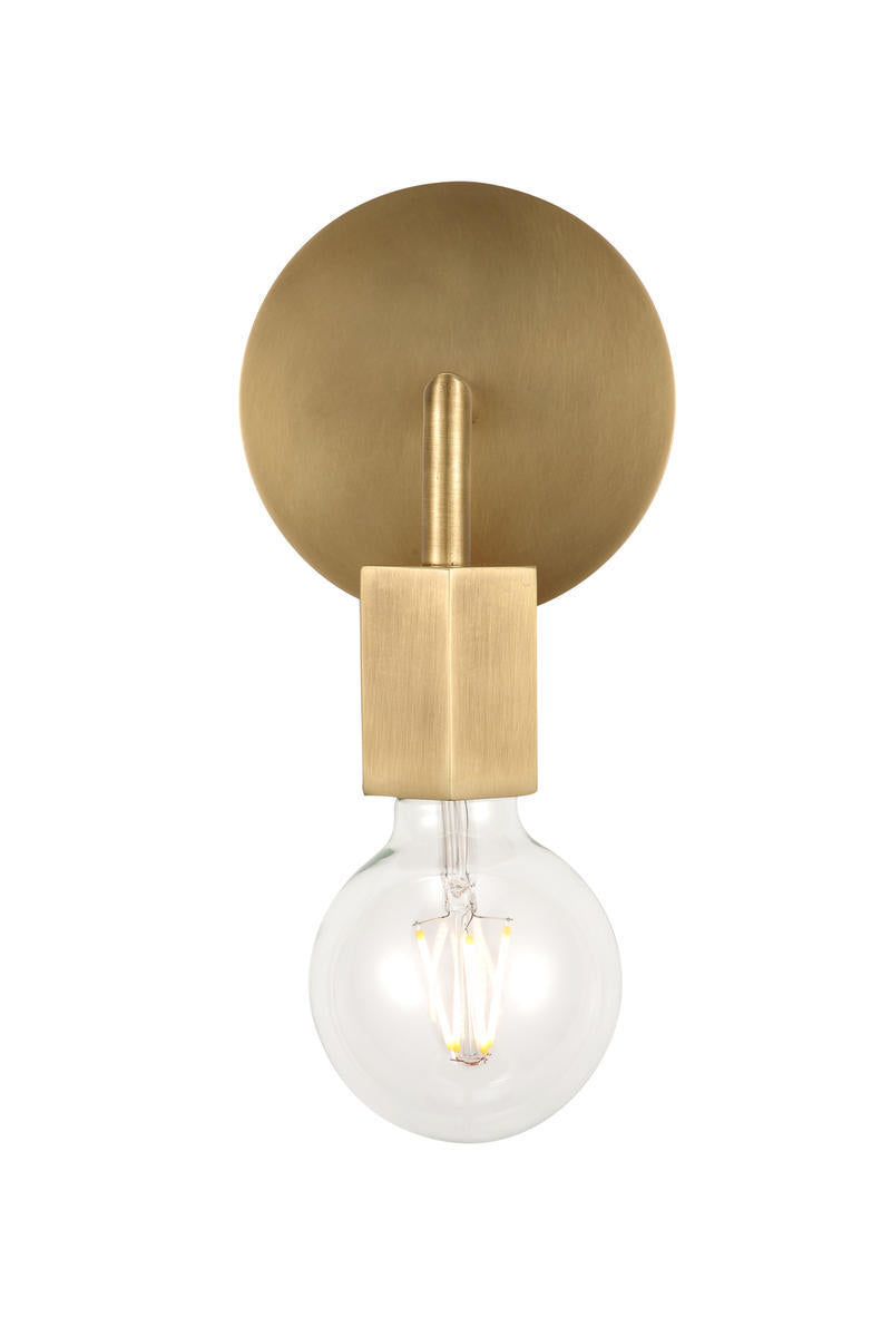 Alora Lighting HEXA WV307001VB Sconce Transitional - Brass