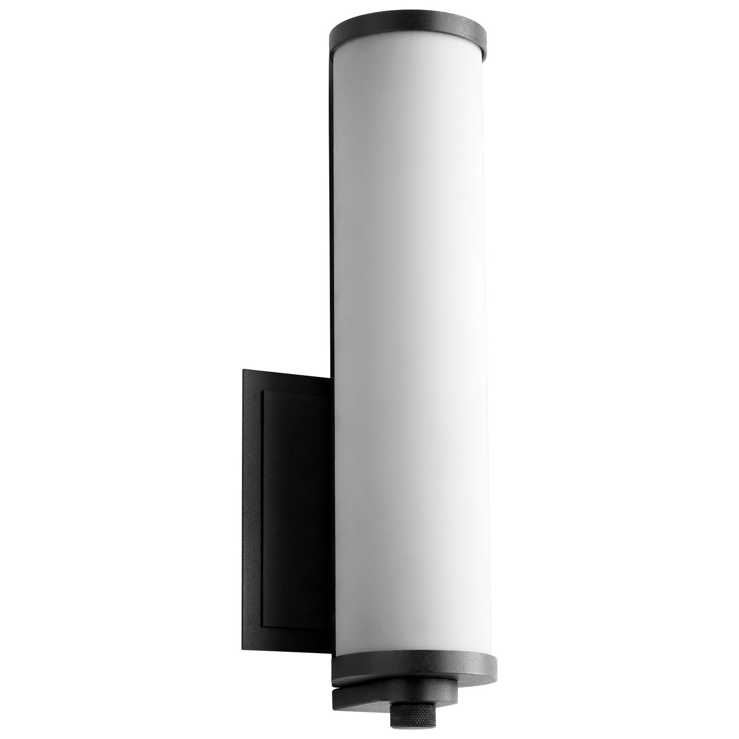 Oxygen Tempus 3-5000-15 Cylinder Wall Sconce Light Fixture - Black