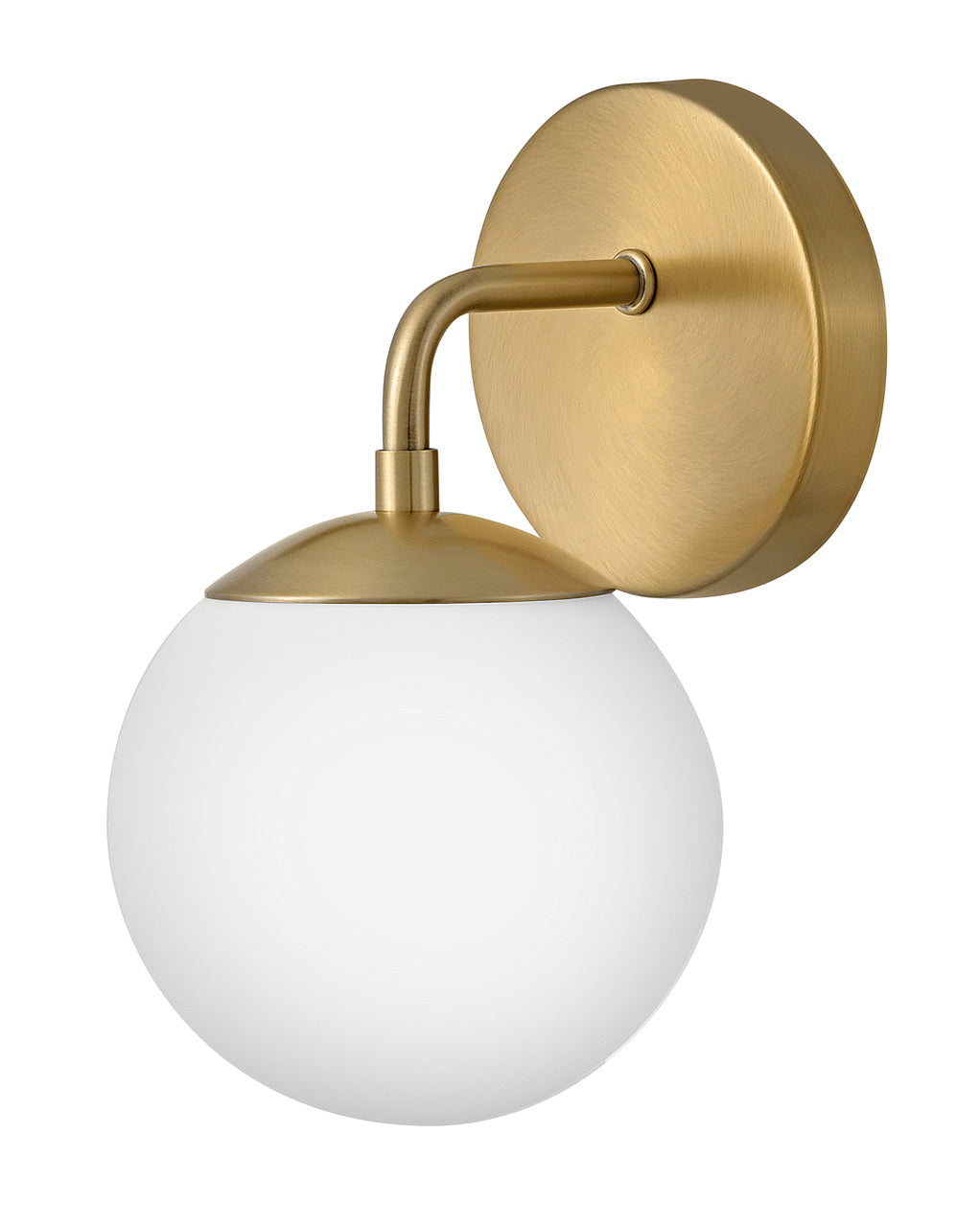 Lark Juniper 85000LCB Wall Sconce Light Fixture - Lacquered Brass, Gold