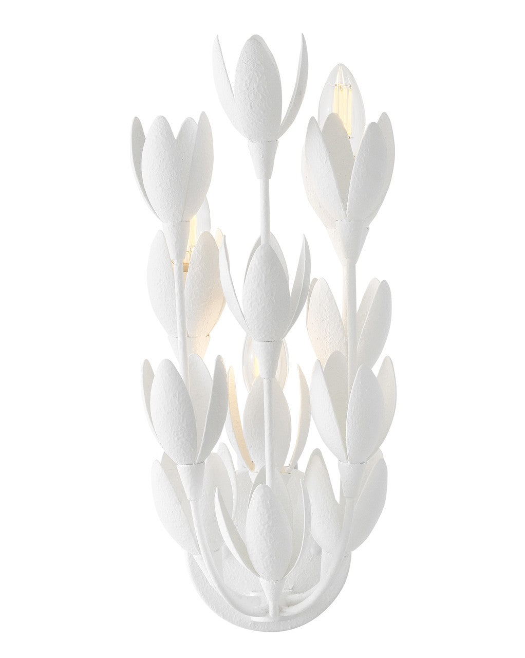 Hinkley Lighting 30010TXP Modern Flora Wall Sconce Light Textured Plaster