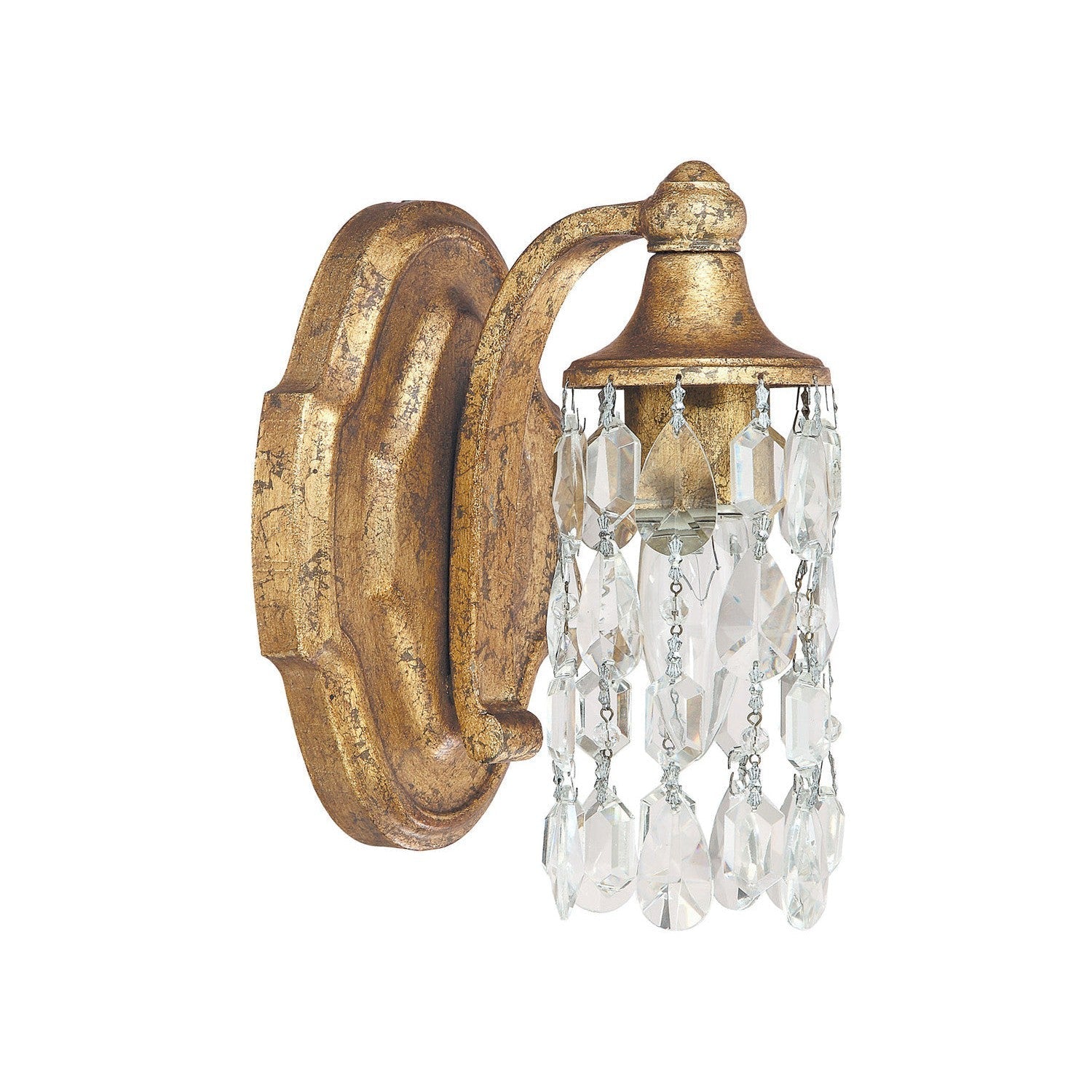 Capital Blakely 8521AG-CR Wall Sconce Light - Antique Gold