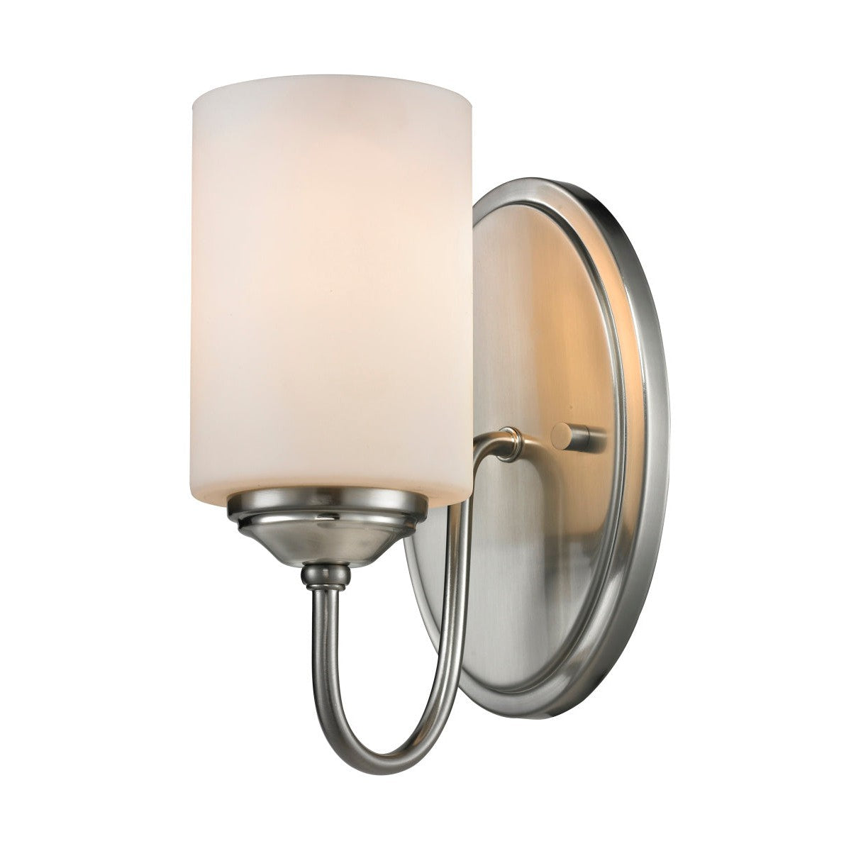 Z-Lite Cardinal 434-1S-BN Wall Sconce Light - Brushed Nickel