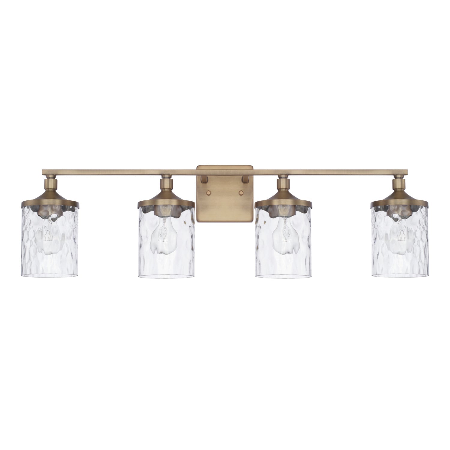 Capital Colton 128841AD-451 Bath Vanity Light 34 in. wide - Aged Brass