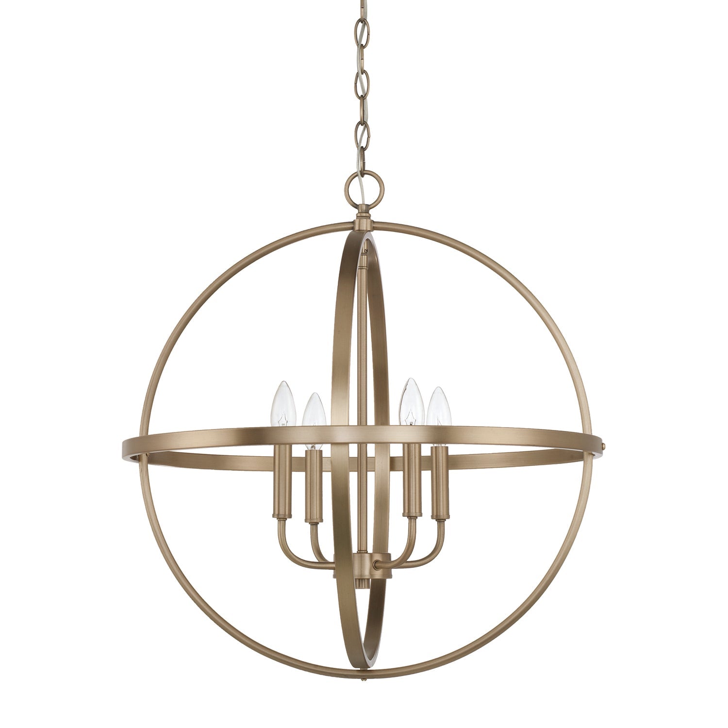 Capital Hartwell 317542AD Chandelier Light - Aged Brass