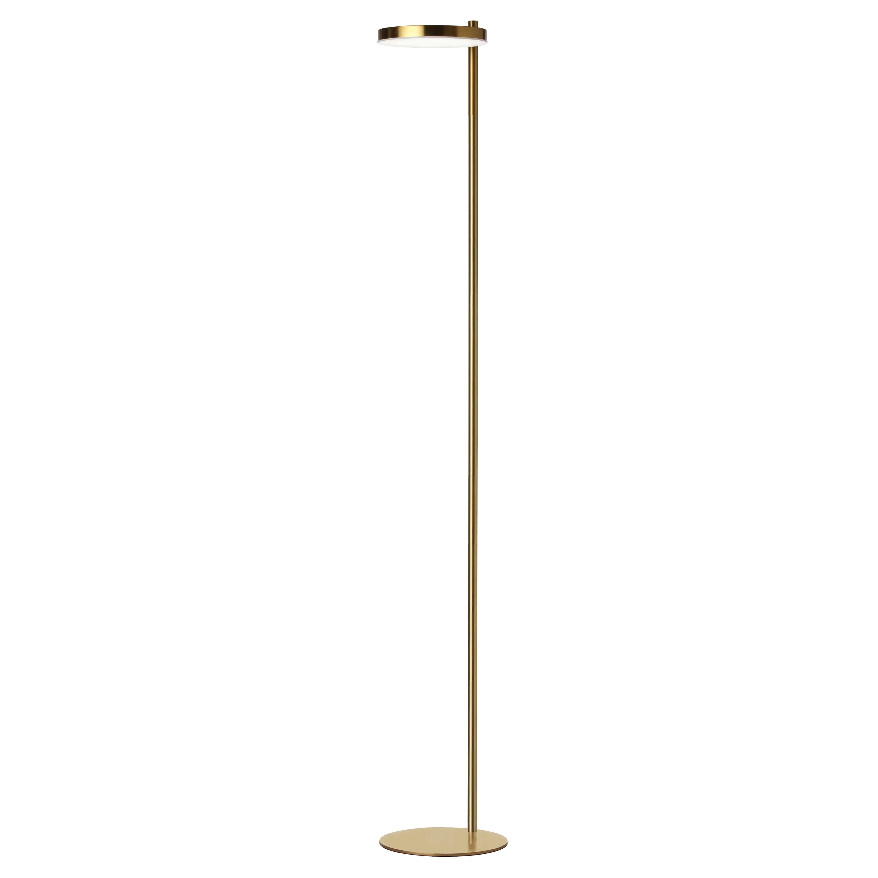Dainolite Fia - FIA-6030LEDF-AGB - 1 Light LED Fia Floor Lamp Aged Brass - Aged Brass