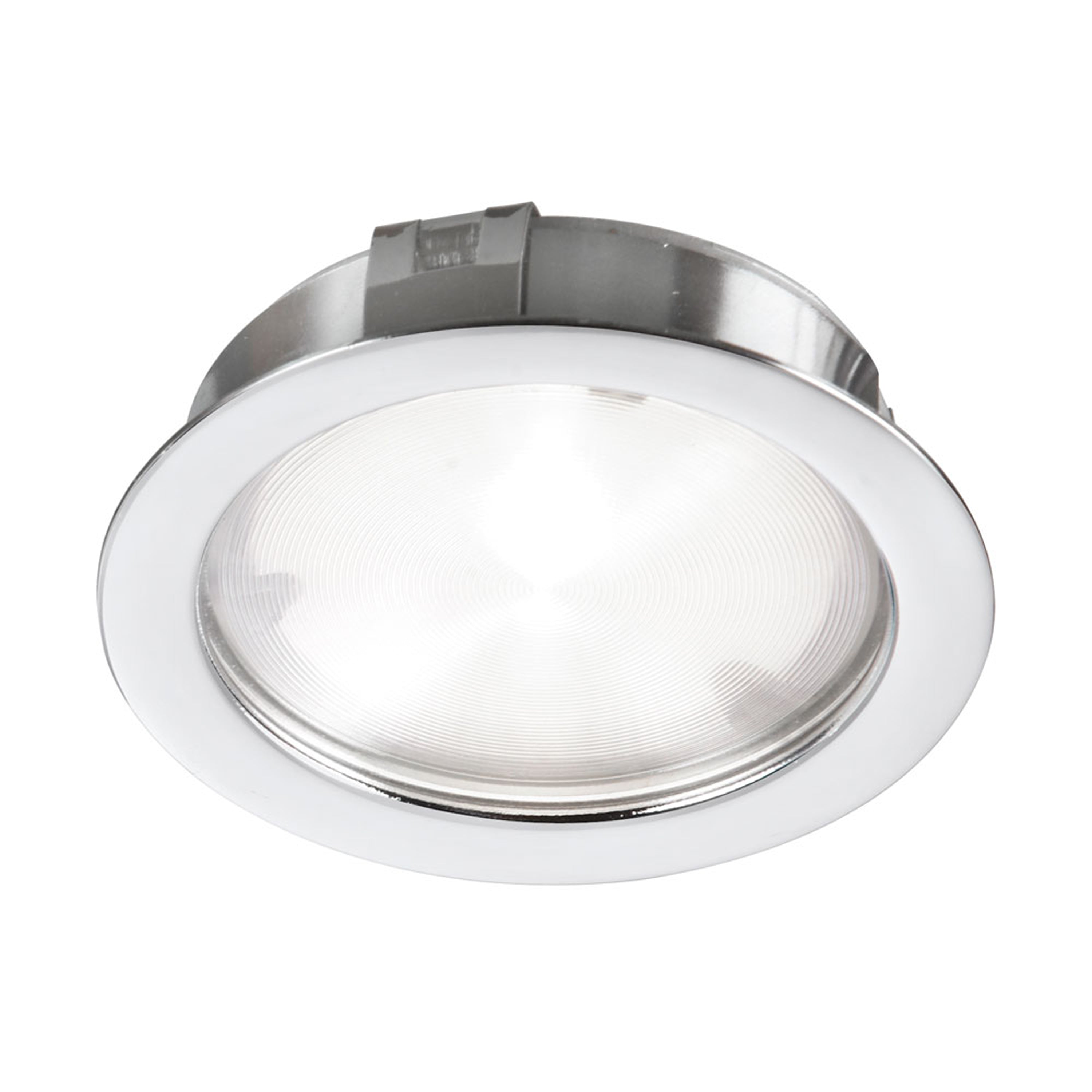 Dainolite LED - PLED-04-WH - Cree 4W 24VDC input 3000K, CRI80+, 40° beam Puck Light, White - White