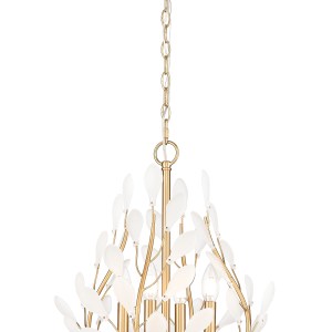Z-Lite Claudine 18-Inch Chandelier in Modern Gold – 353-18MGLD